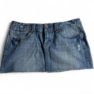 Aeropostale Blue Mini Skirt Casual Night Out